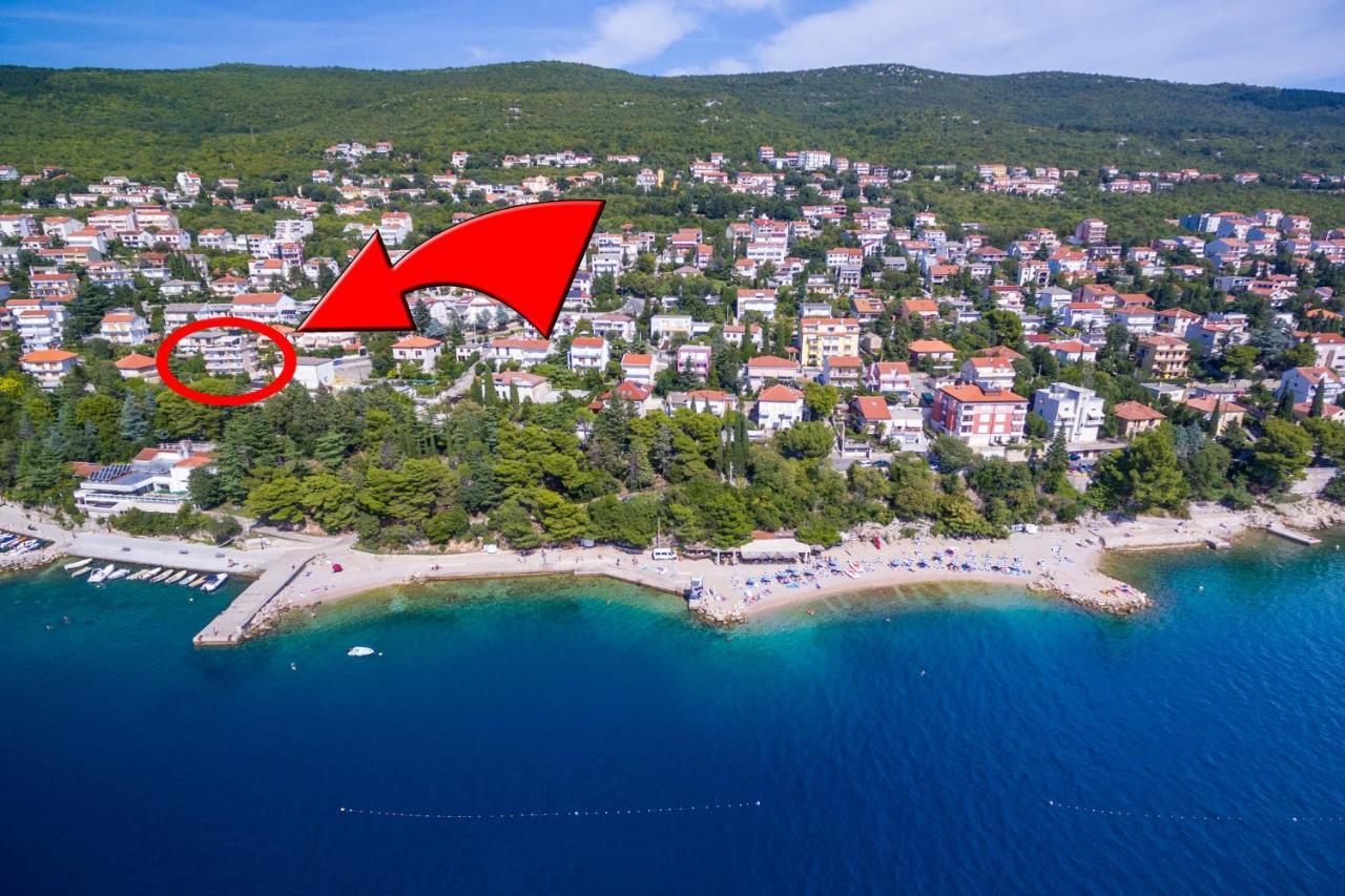 Domino Apartman Dramalj Kültér fotó