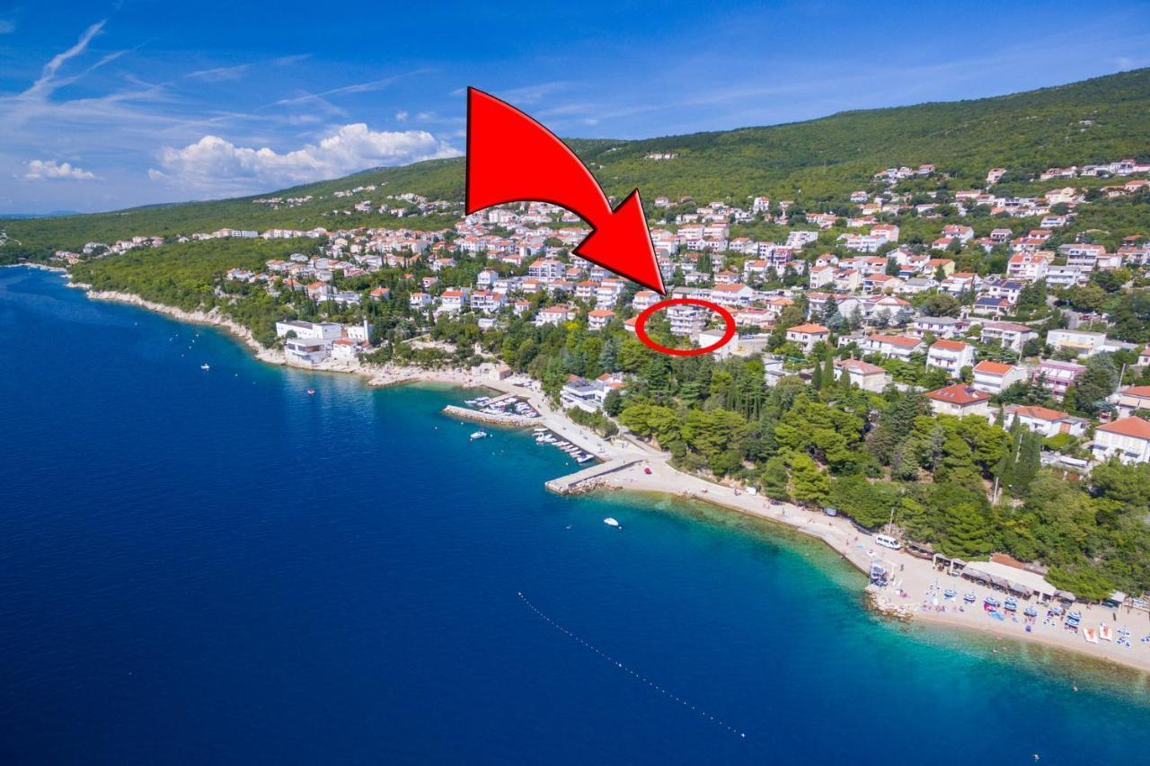 Domino Apartman Dramalj Kültér fotó